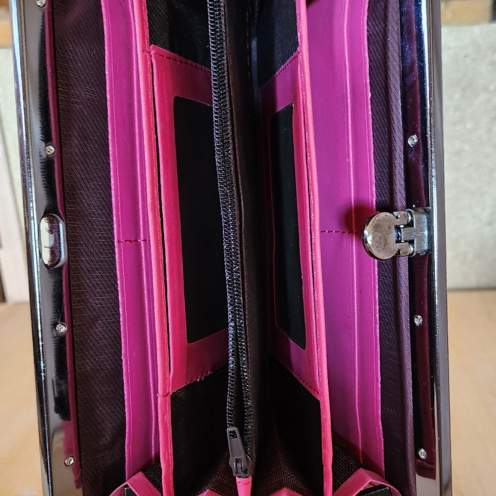 Multicolor Patchwork Style Clutch Style Wallet 3.… - image 6